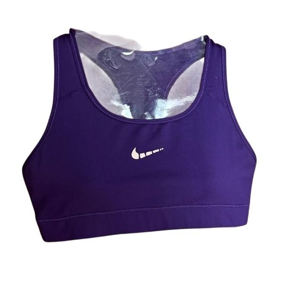 Nike Other - Nike Sports Bra Purple Small Racerback Dri-FIT Athletic Low Impact Workout